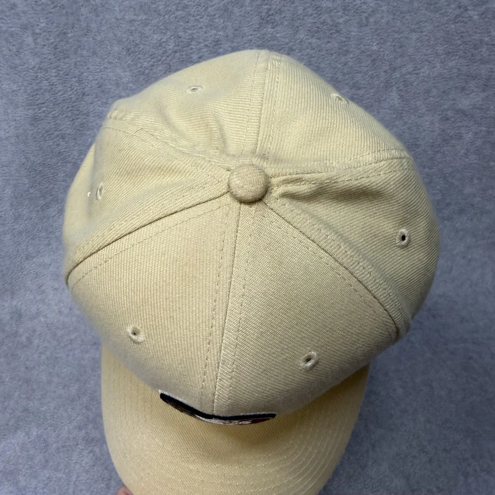 Florida State Seminoles Hat Cap Fitted‎ Mens Gold NCAA Football Nike Dri Fit